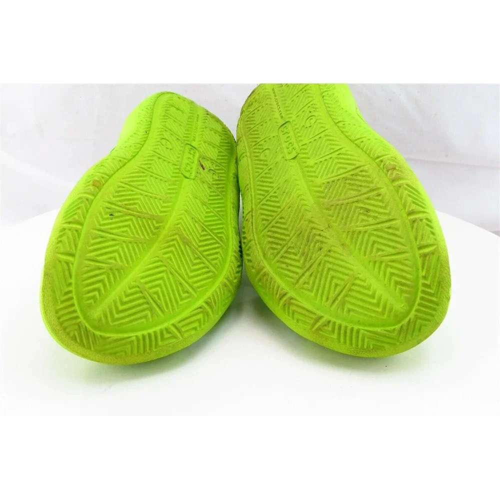 Crocs‎ Youth Girls Shoes Size 1 M Green Sport Synthetic